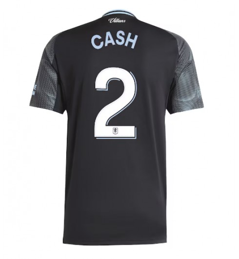 Aston Villa Matty Cash #2 Venkovní Dres 2025-26 Krátký Rukáv Aston Villa Matty Cash #2 Venkovní Dres 2025-26 Krátký Rukáv